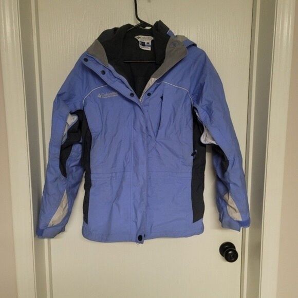 ~ Womens double layered Columbia omni tech coat - Picture 10 of 11